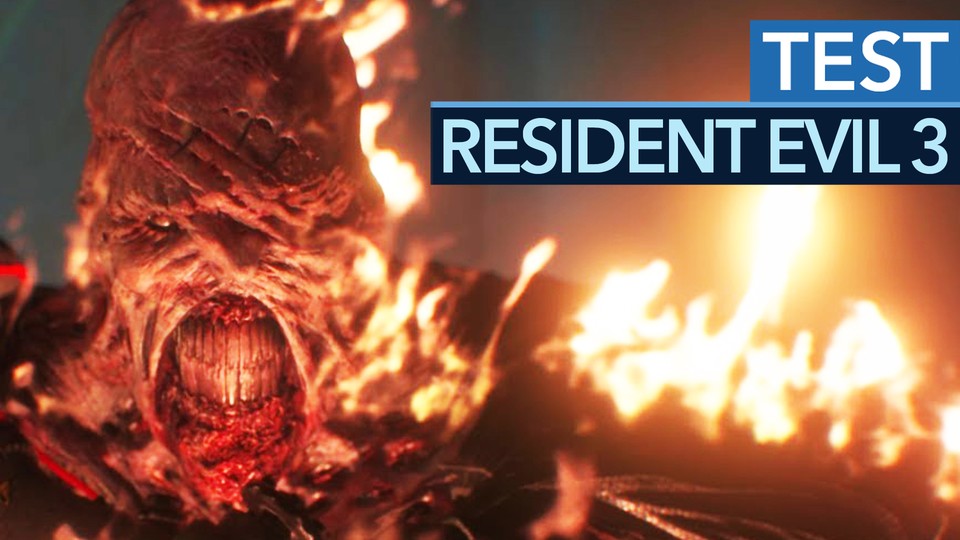 Resident Evil 3 Remake - Horror game remake test video