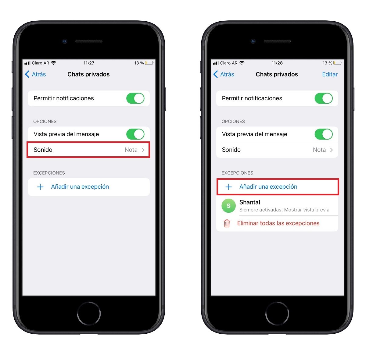 How to put a custom notification sound on WhatsApp and Telegram