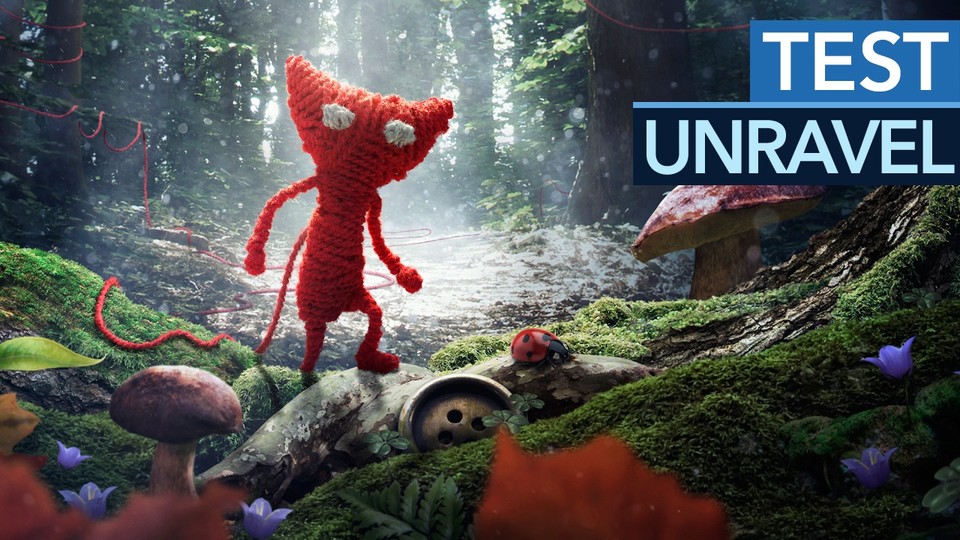 Unravel - Test video for woolly puzzle fun