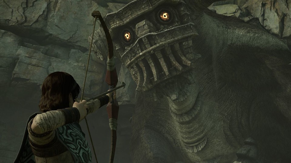 Shadow of the Colossus - Test video for the PS4 remake of the melancholy classic