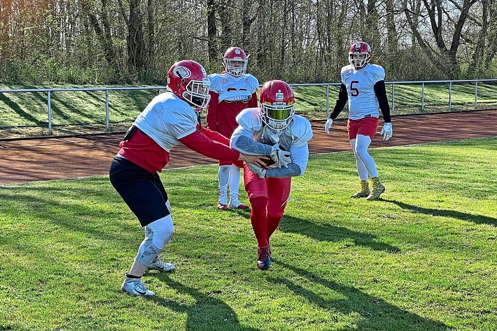 Fine tuning for the Lübeck Cougars in Bad Segeberg