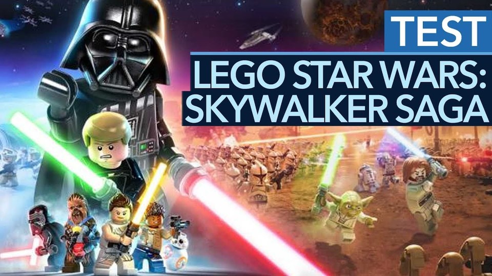 There has never been so much Lego Star Wars - The Skywalker Saga in the test