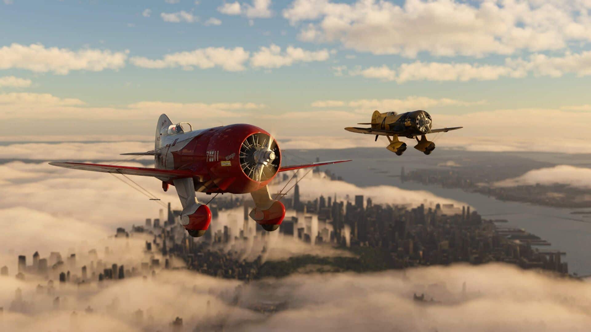 Microsoft Flight Simulator's 1930s air-racers let you pretend there's a new Crimson Skies