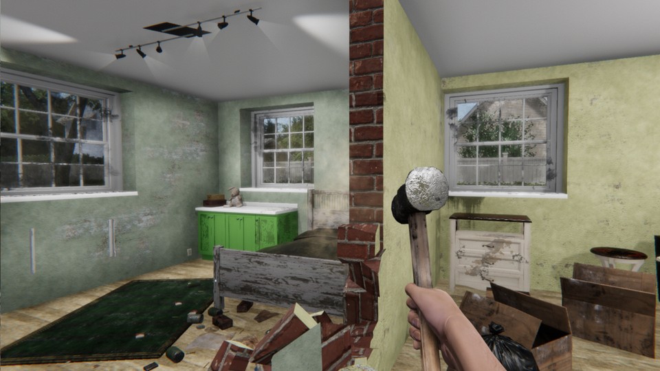 House Flipper - Absurd renovation simulation introduces console version in trailer