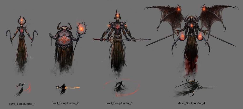 More Hell creatures from Diablo Immortal.