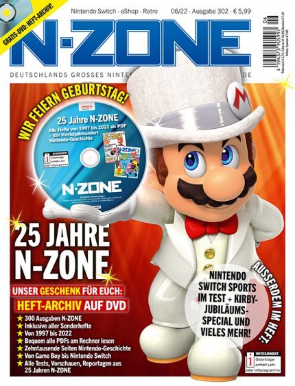 N-ZONE turns 25: anniversary edition 06/22 with archive DVD as a gift now available!  (1)