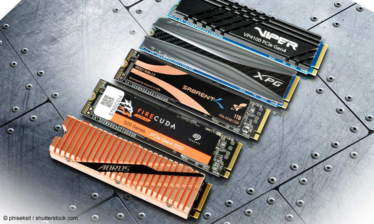 NVMe SSDs with PCI-Express 4.0 in the test: ADATA vs. Seagate, Corsair & Co.