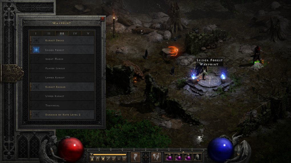 <strong></noscript>Diablo 2 Resurrected:</strong> Act 3 Spider Monster Crypt – The entrance to the cave is conveniently close to the Spider Forest waypoint”/></p>
<p></span><br />
<span class=