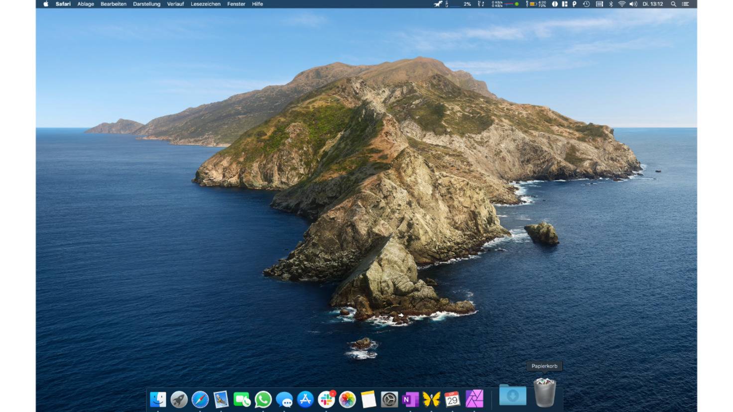 MacOS desktop