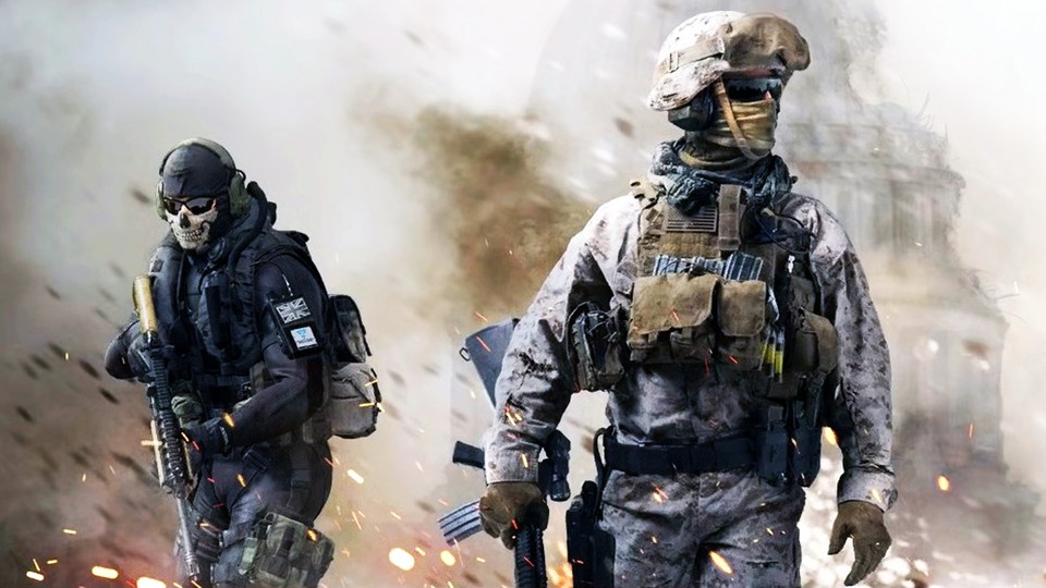 This artwork is from Modern Warfare from 2009, the second part of the reboot series will be released this year.
