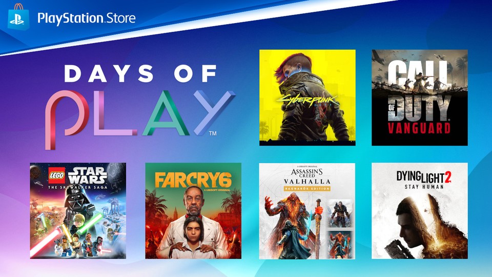 The PlayStation Store launched its big Days of Play sale today, with over 600 special offers for PS4 and PS5.