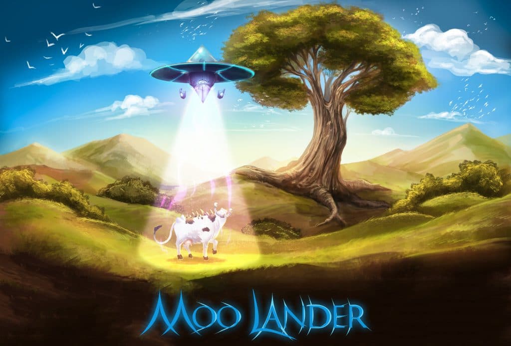 Moo Lander: The cow lands on May 27th