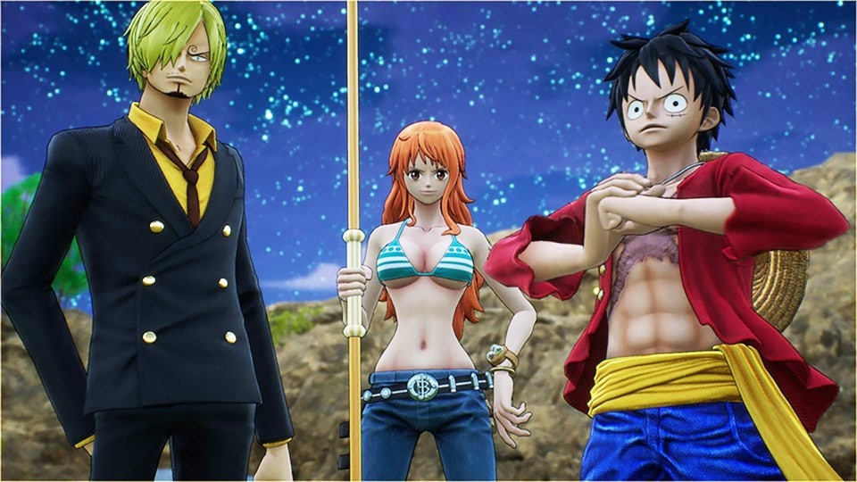 Join Luffy and the rest of the Straw Hats in turn-based battles.