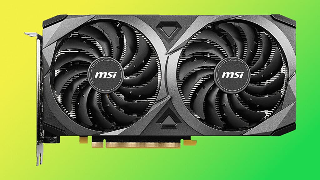 This MSI GeForce RTX 3060 graphics card is £370 - a new low-water mark