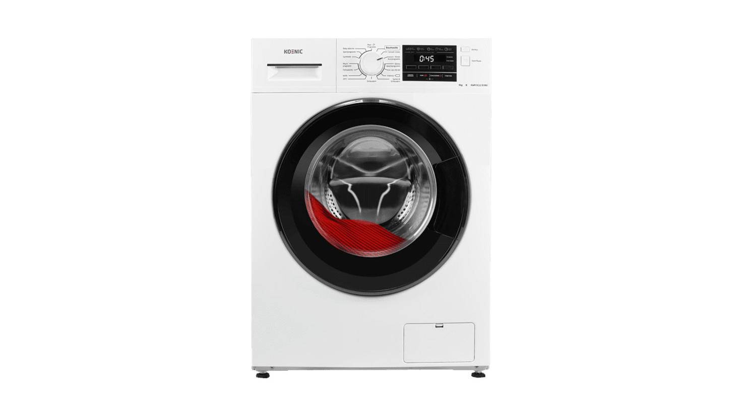 koenic washing machine KWM 9112 B INV