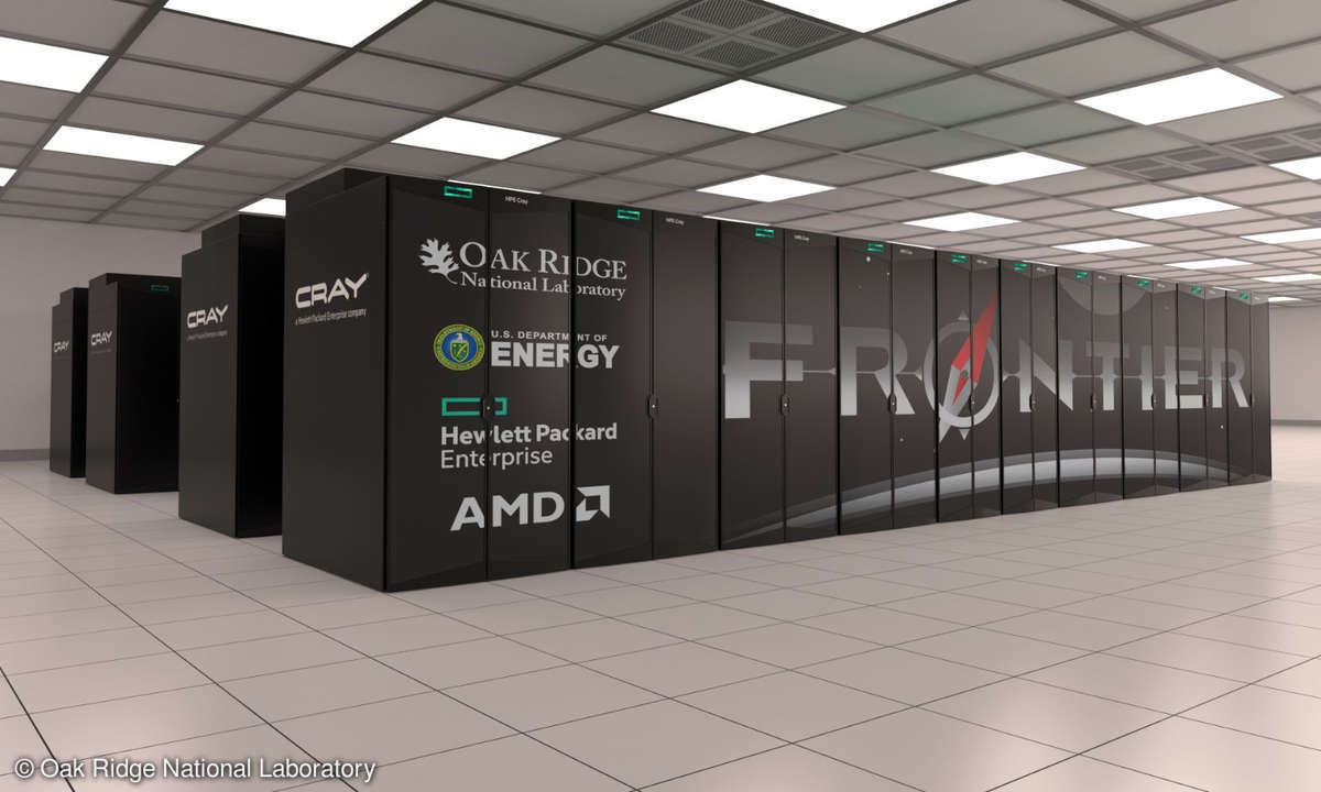 The frontier in a server room