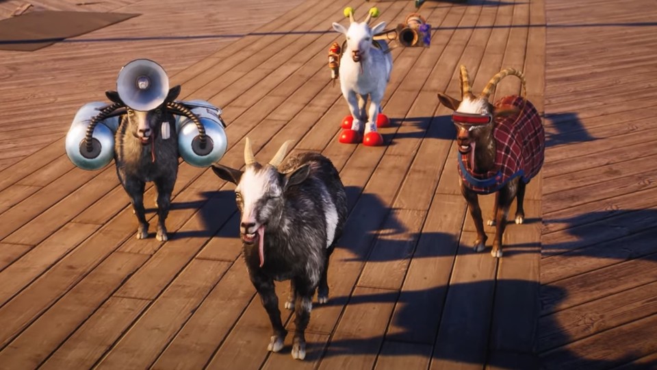 Goat Simulator 3: The announcement trailer steals the show from everyone else