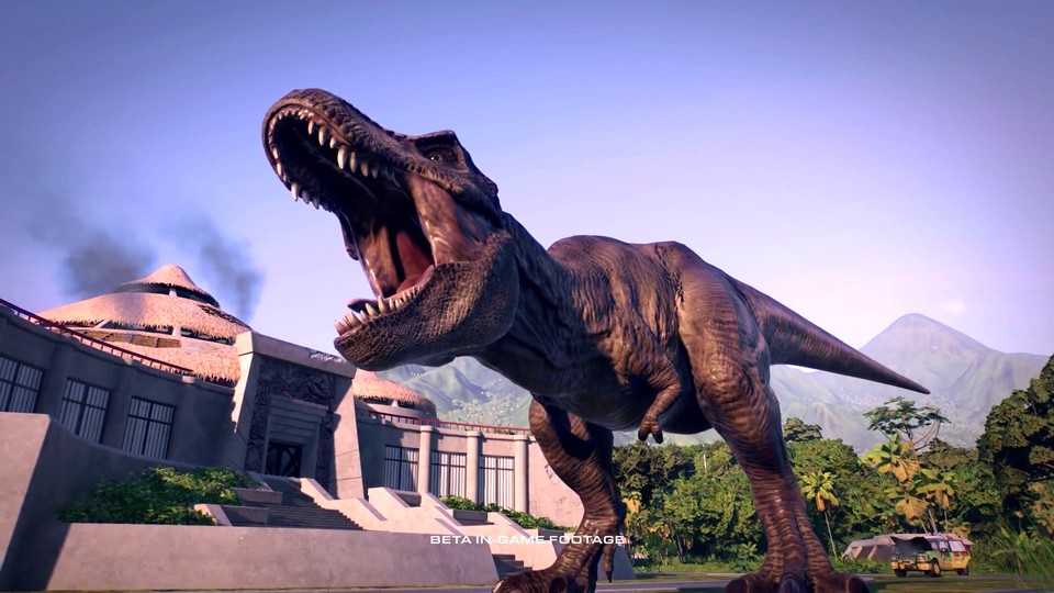 Jurassic World Evolution 2 - New trailer shows why the dinosaurs are the star of the game