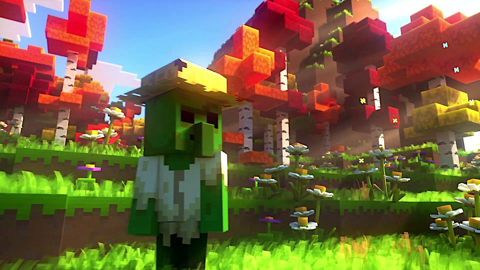 Minecraft Legends will be a strategy game set in the popular universe
