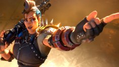 The Junker Queen will be playable for the first time in the Overwatch 2 beta.