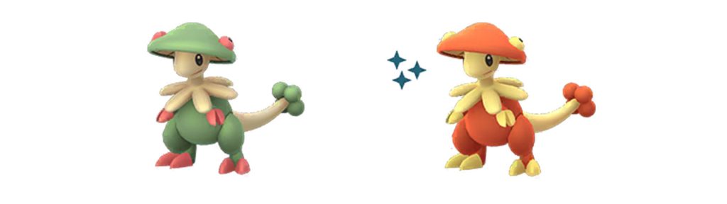 Pokémon GO Mushroom Shiny