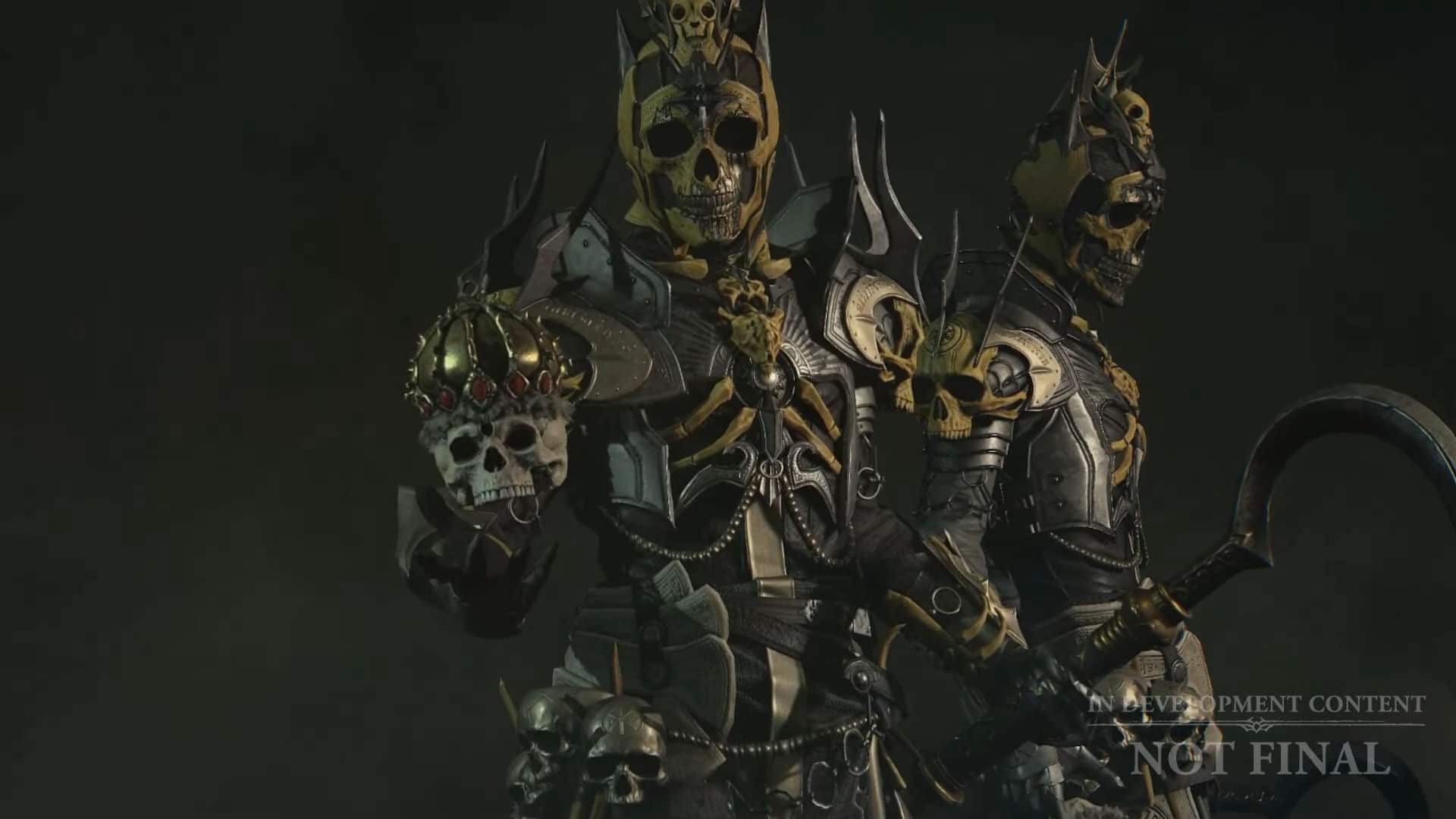 Diablo 4: Necromancer - Armor & Weapons (Video)