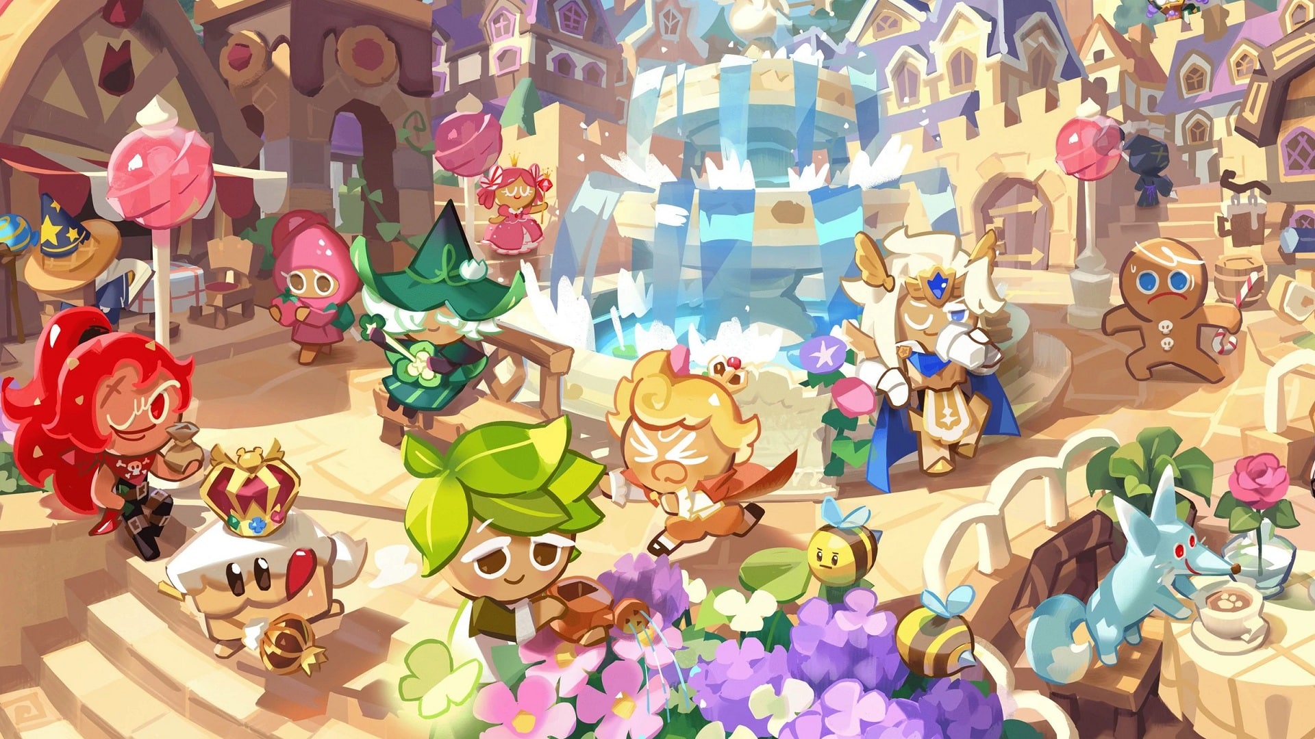 illustrations for the kingdom of cookie run