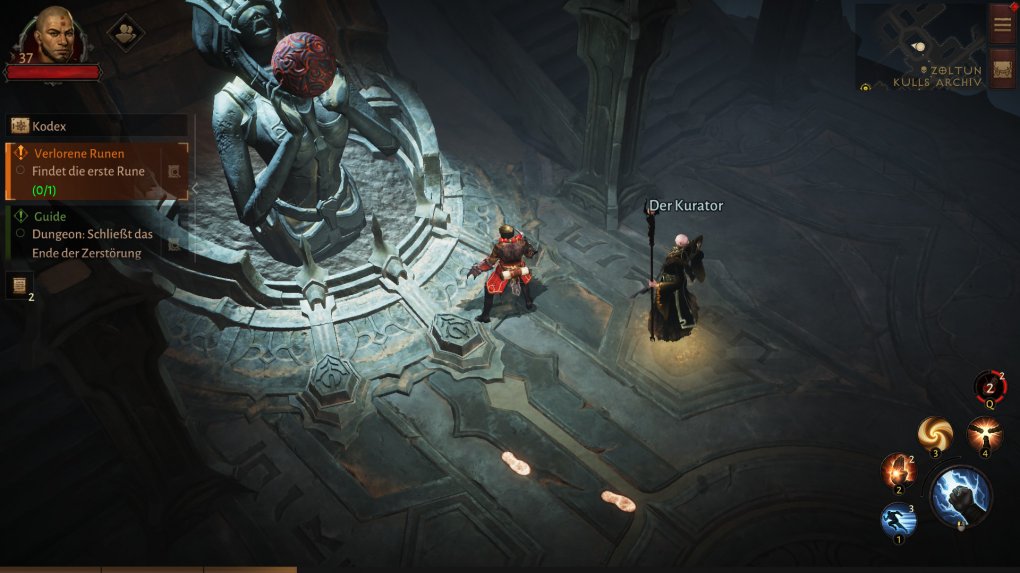 <strong>Diablo Immortal:</strong> In the ‘Lost Runes’ quest you must reactivate the three runes on the core”/></p>
<p></span><br />
<span class=