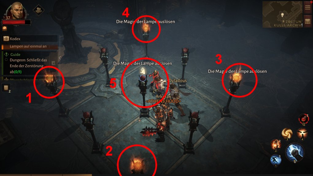 <strong>Diablo Immortal:</strong> The torches are to be clicked in the order indicated on the picture”/></p>
<p></span><br />
<span class=