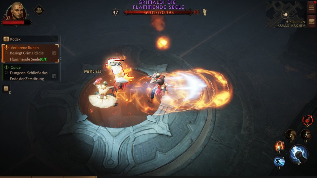 <strong>Diablo Immortal:</strong> For the 2nd rune you only have to kill the mini-boss Grimaldi, the flaming soul”/></p>
<div style=