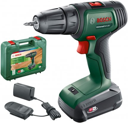 The Bosch Cordless Screwdriver UniversalDrill 18V is now available at Amazon at a special price.