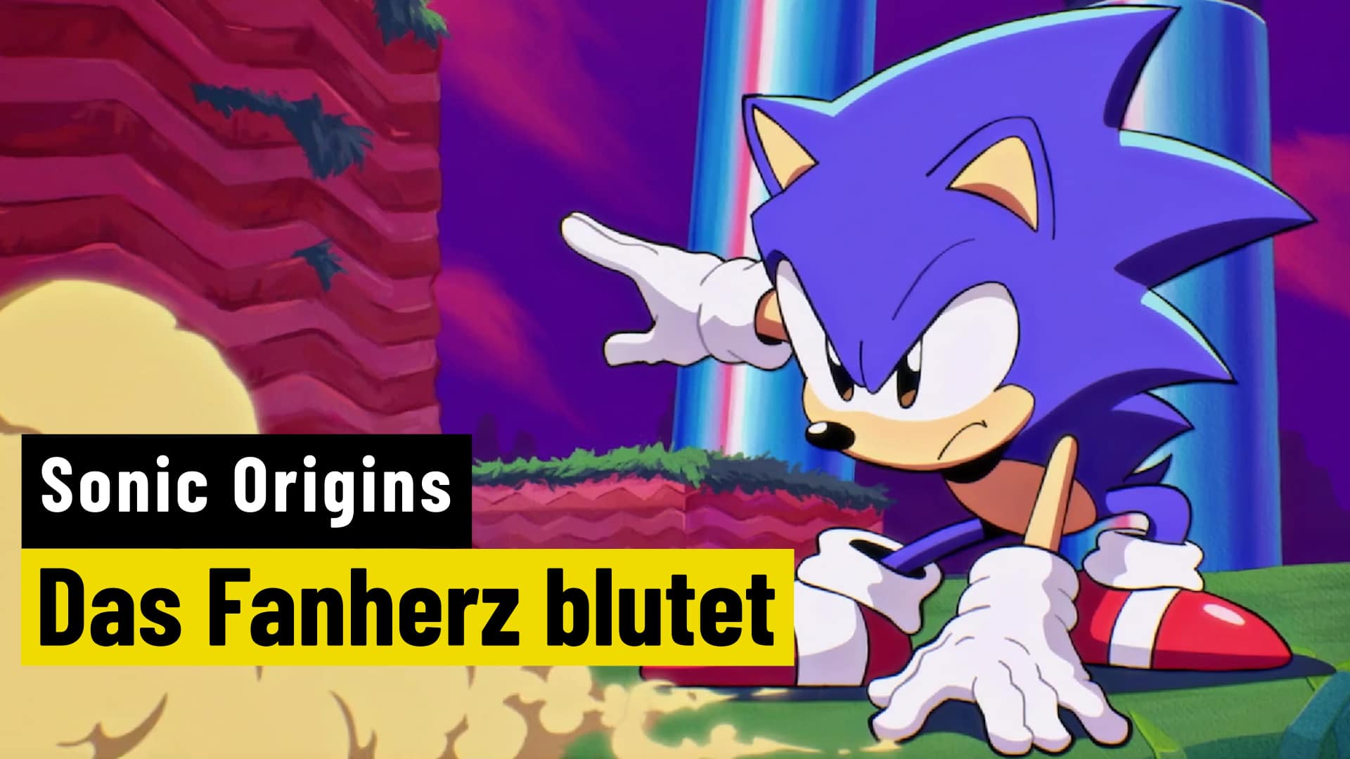 Sonic Origins: Since the fan heart bleeds