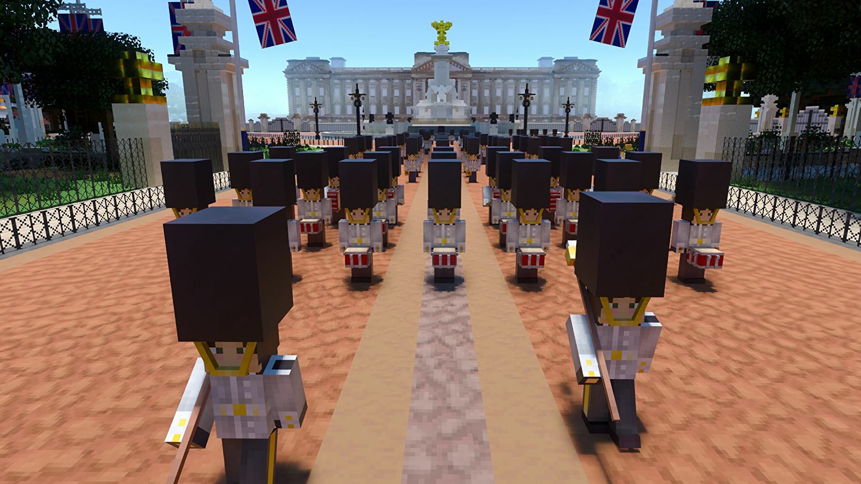 A Jubilee street party in Minecraft is the least worst version of the actual Jubilee, I guess