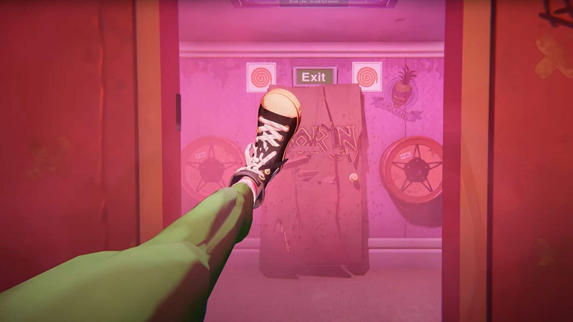 Anger Foot is an FPS where doors are asking to be kicked
