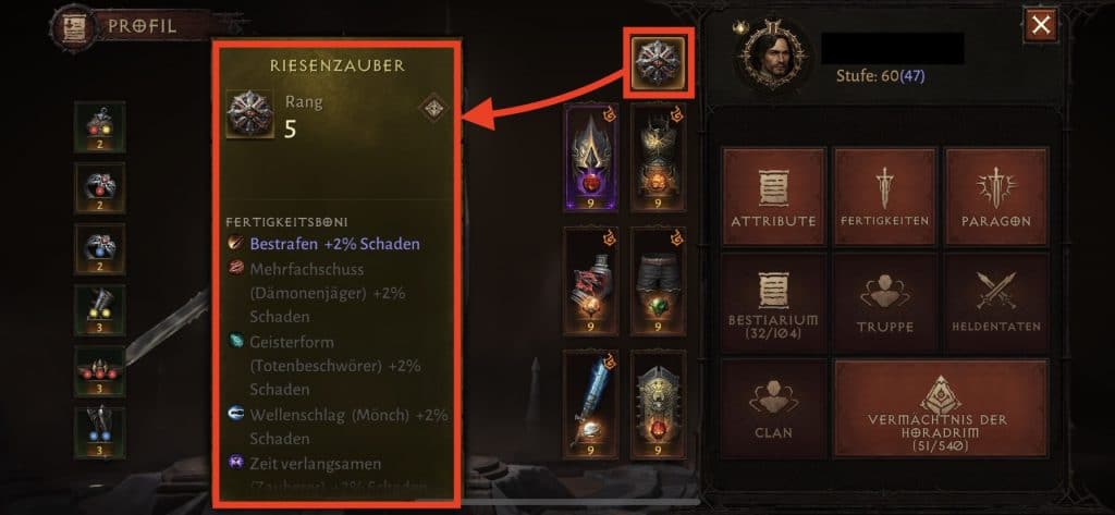 Diablo Immortal: This is how you create a perfect spell and earn platinum along the way