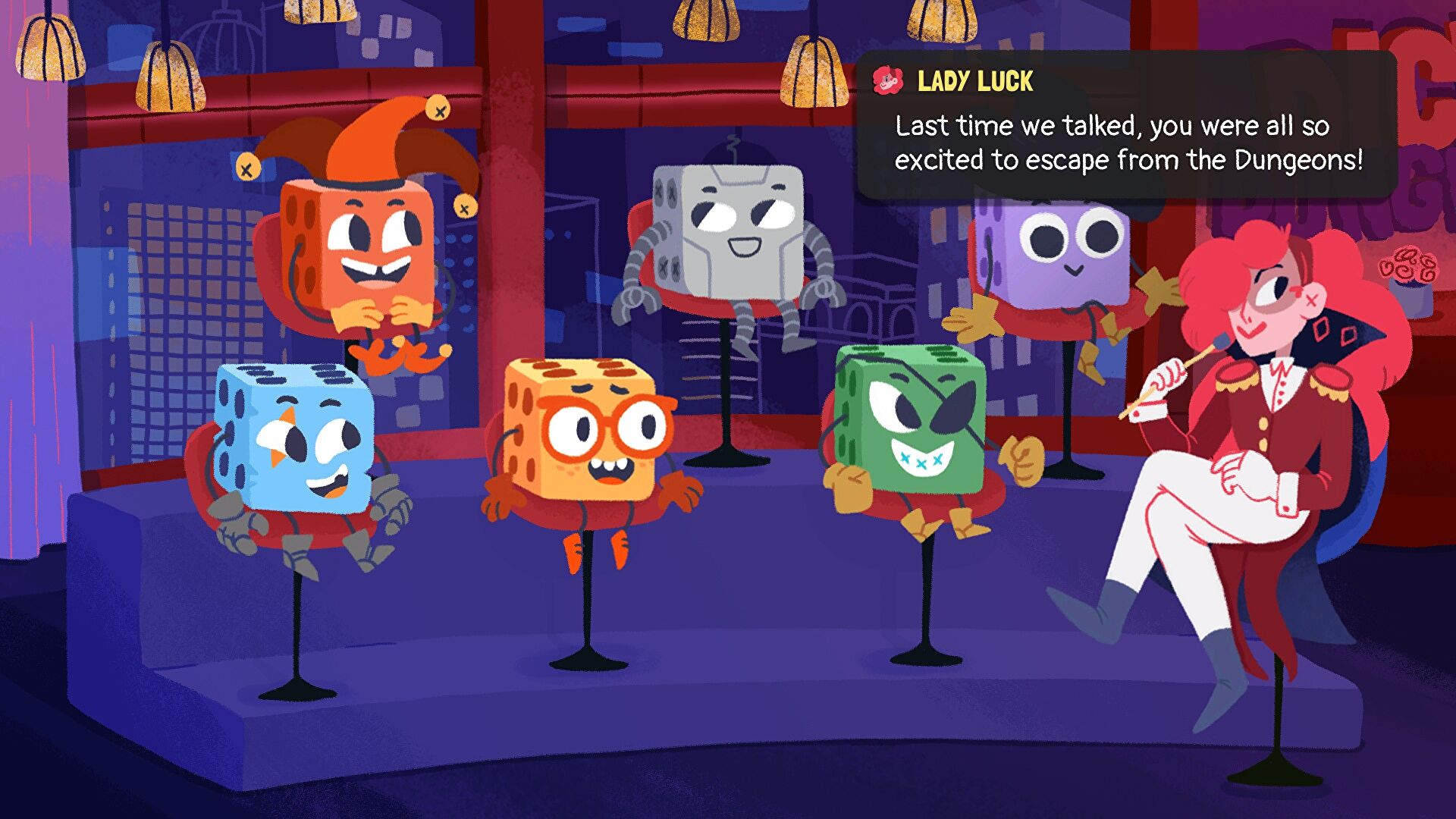 Dicey Dungeons rolls out its free Reunion update in July
