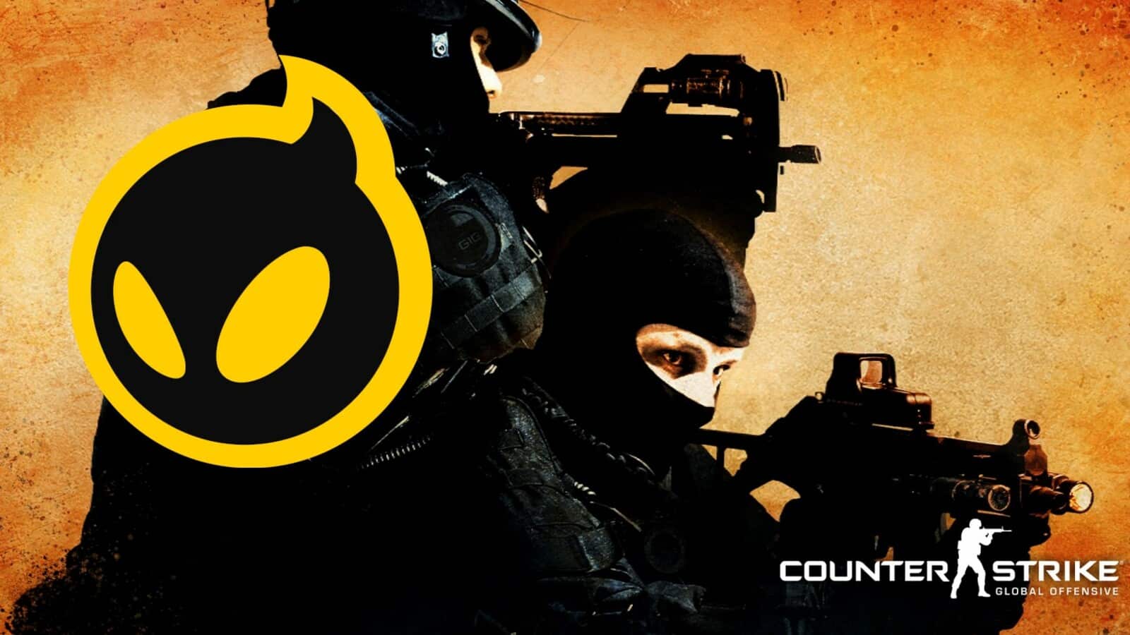 CS promotional image with the dignitas logo attached