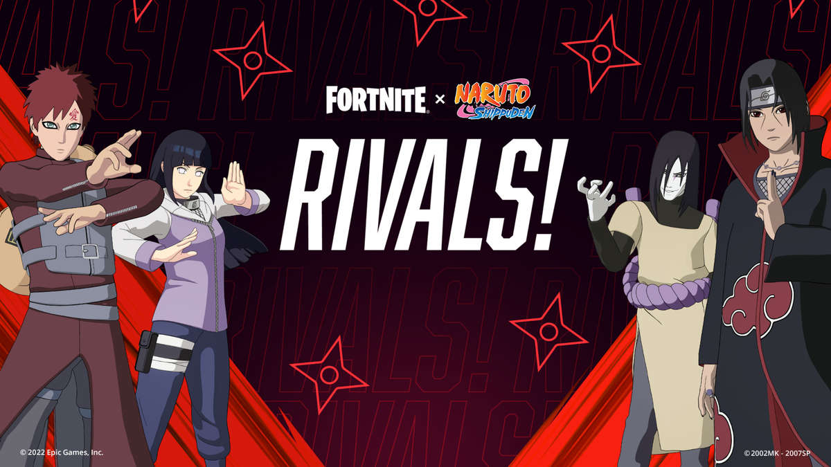 Fortnite: Naruto Rivals Skins - This is how you can make the Battle Royale unsafe as Itachi and Co