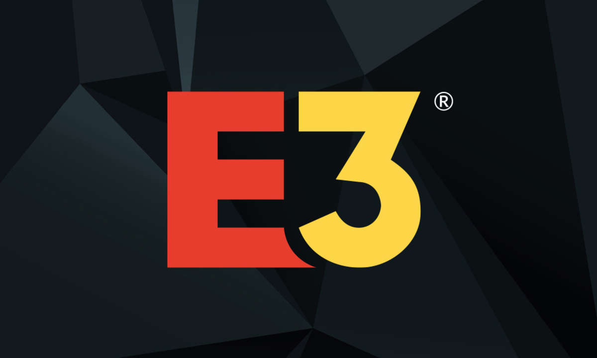 E3 2021 logo: red E and yellow 3 on a black background