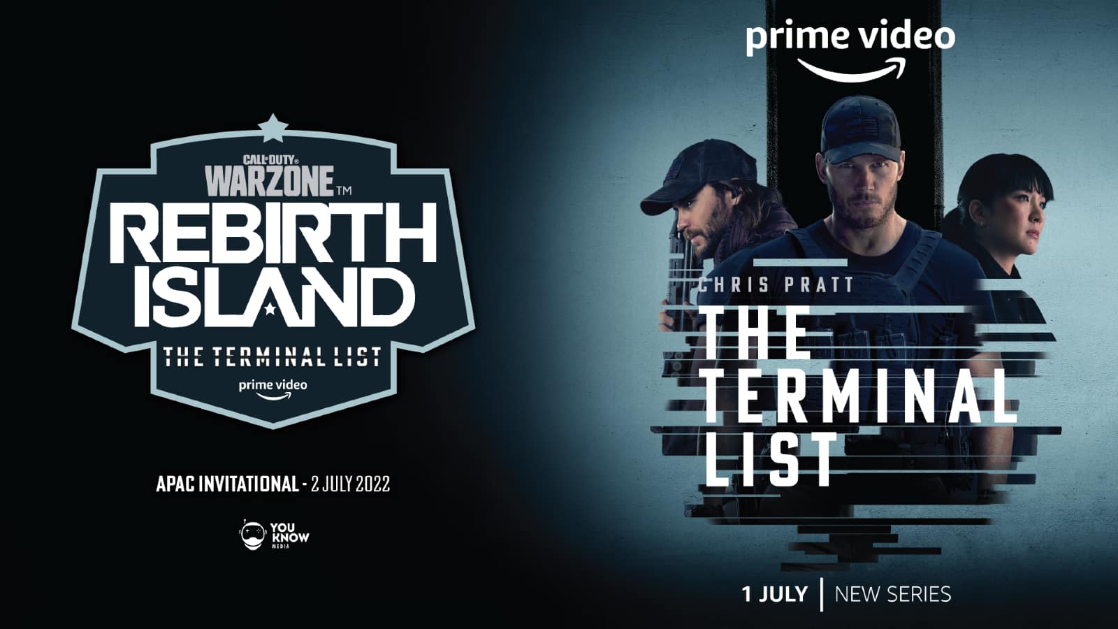 Warzone Rebirth Island tournament sponsored by The Terminal List on Amazon Prime Video