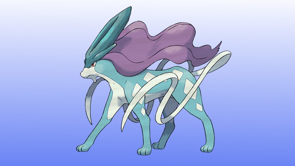 Suicune is the legendary Crystal Edition Pokemon that adorns a special Game Boy.