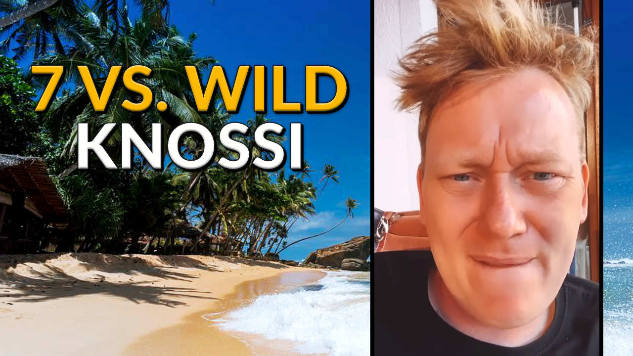 Knossi has super cute conversation with his 3 year old son about participating in 7 vs Wild
