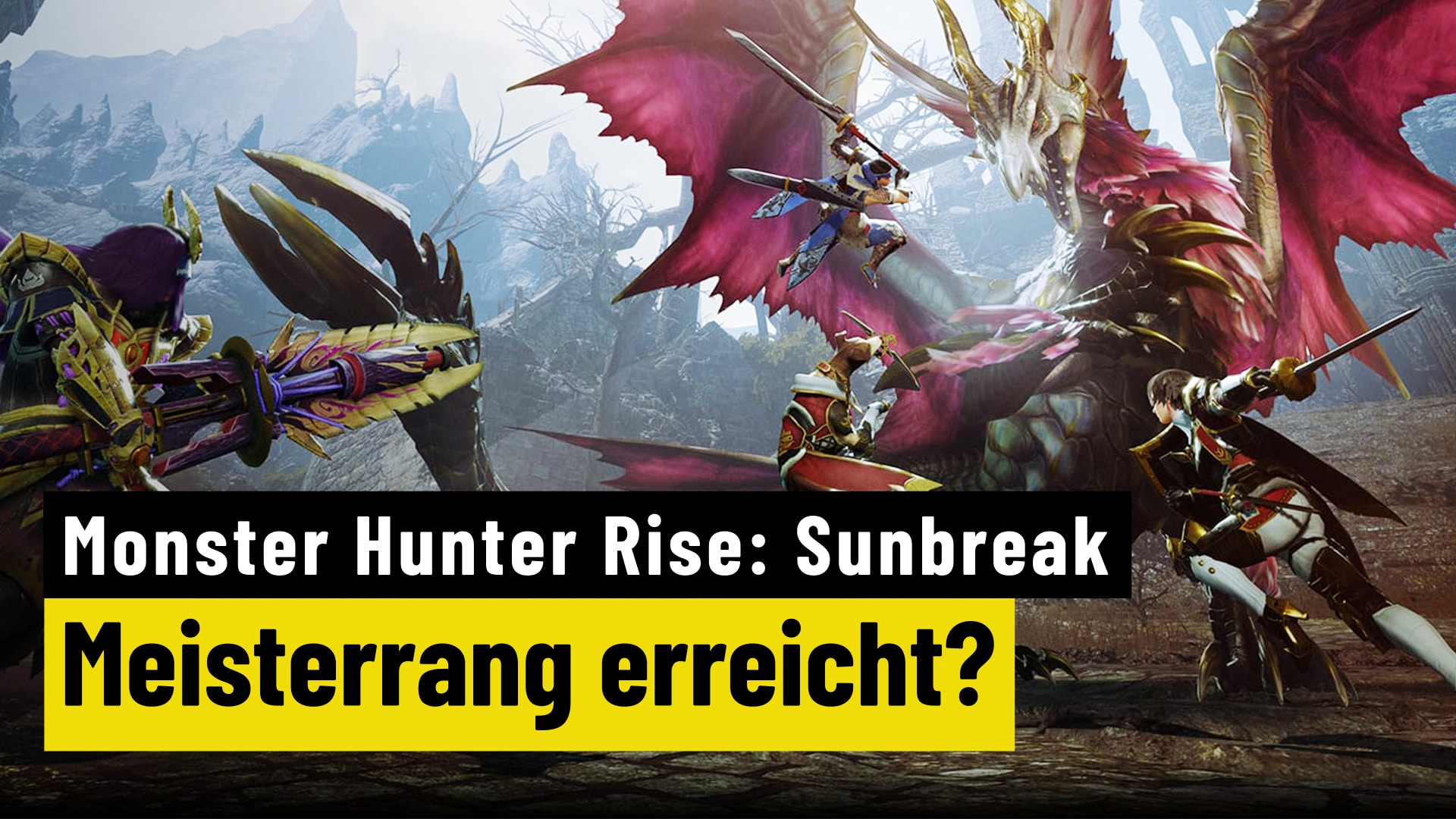 MH: Sunbreak |  REVIEWS |  Monsters, master rank and tons of content