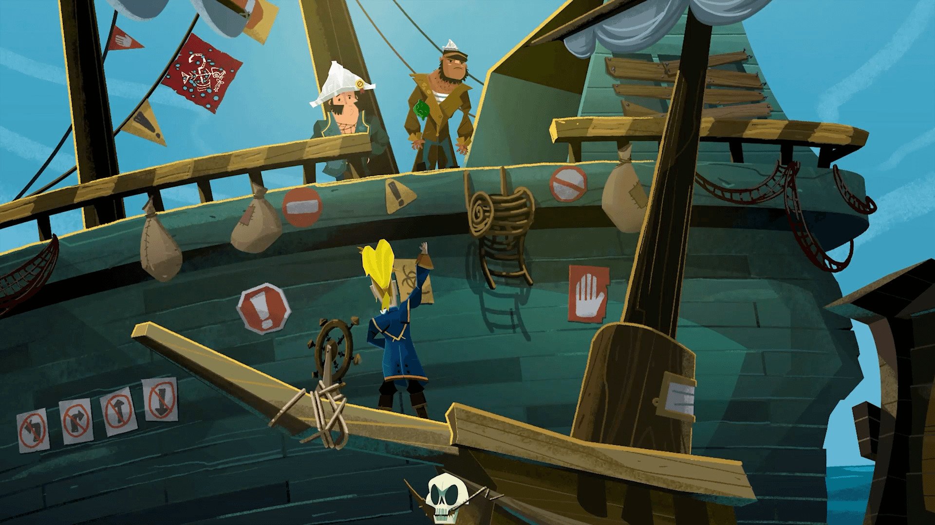 Monkey Island 3: There is no new information from the boss because of toxic fans