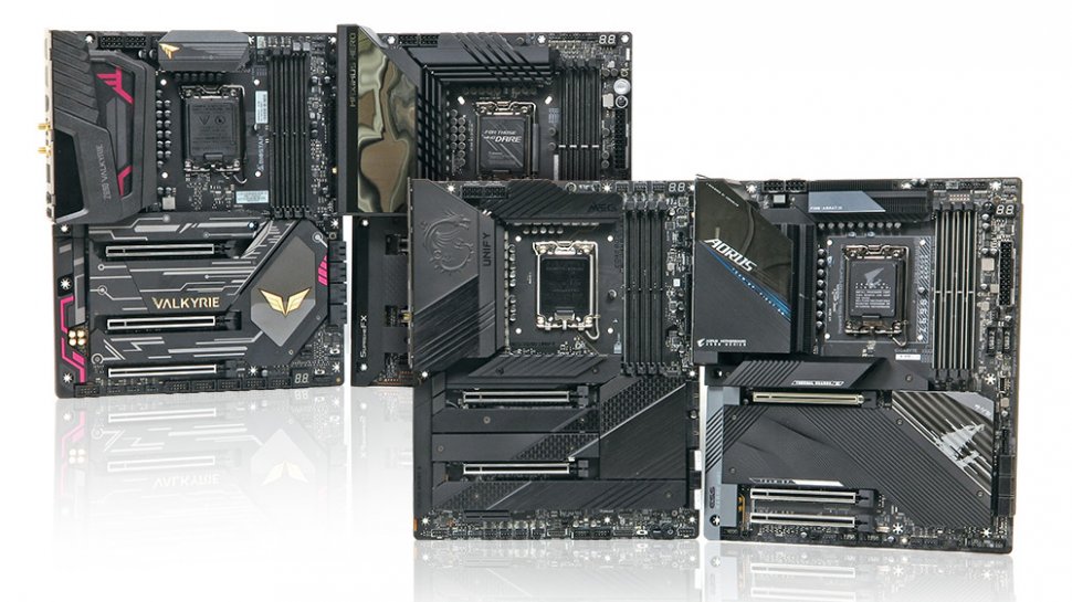 [PLUS] Four Socket 1700 motherboards with DDR5 for Alder Lake in the new test course