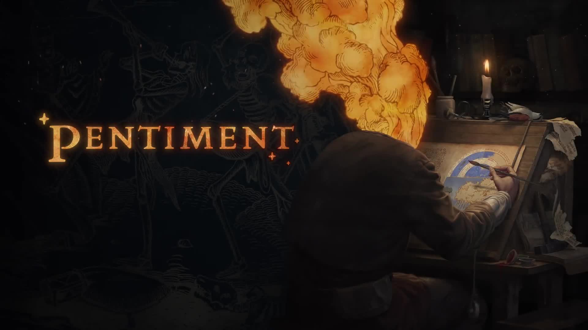 Pentiment: The Bayern adventure by Obsidian in the trailer