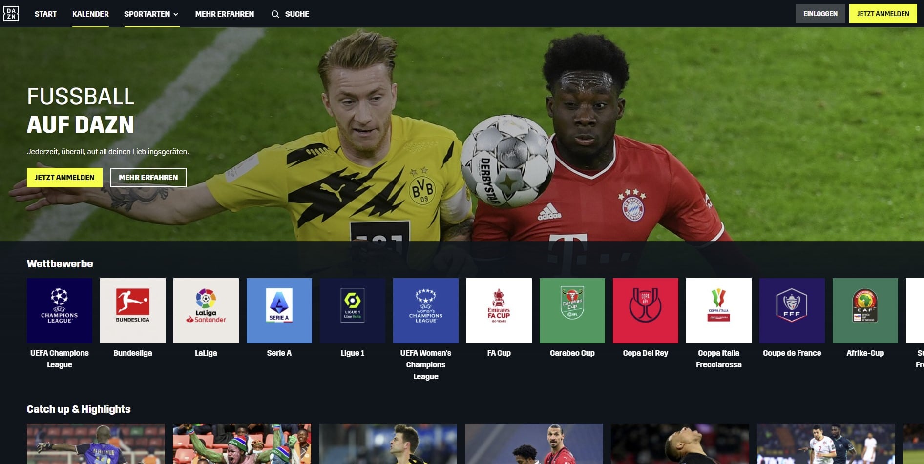 Sky competitor: Dazn streams football games in full HD and probably increases the prices