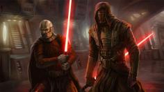 Darth Malak and Darth Revan in Star Wars: Knights of the Old Republic