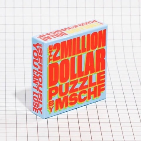 The 2 million dollar puzzle is a unique puzzle with a lot of money at stake