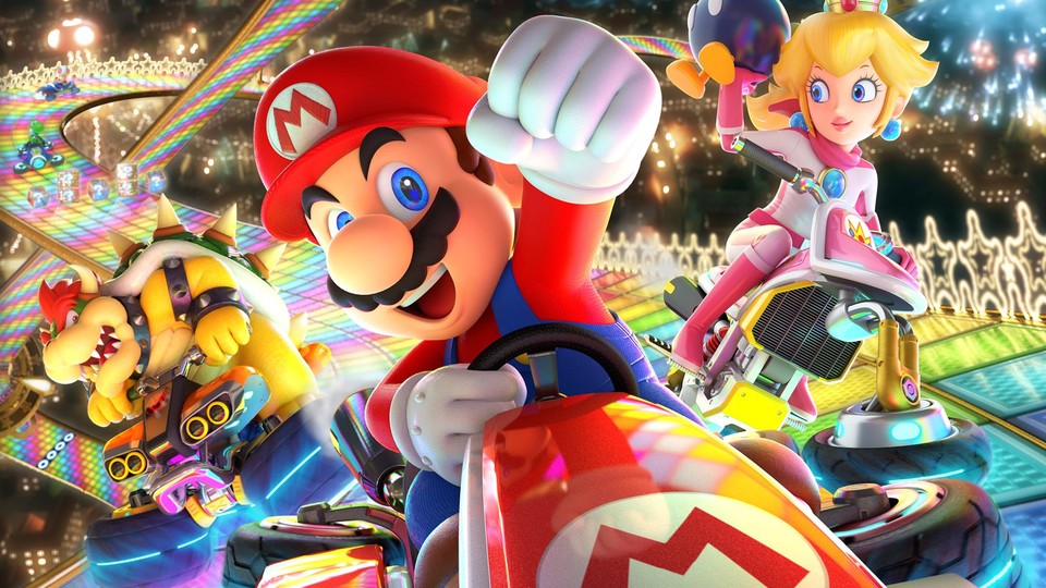 Mario Kart 8 Deluxe already has a lot of tracks, a modder built another one himself.